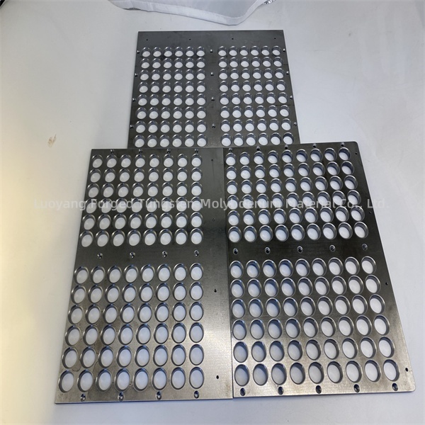 Perforated molybdenum plate (2)